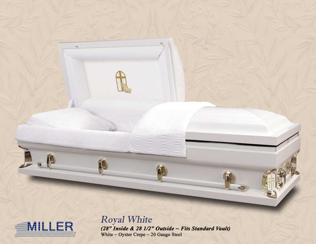 Royal White Window Hands Cross